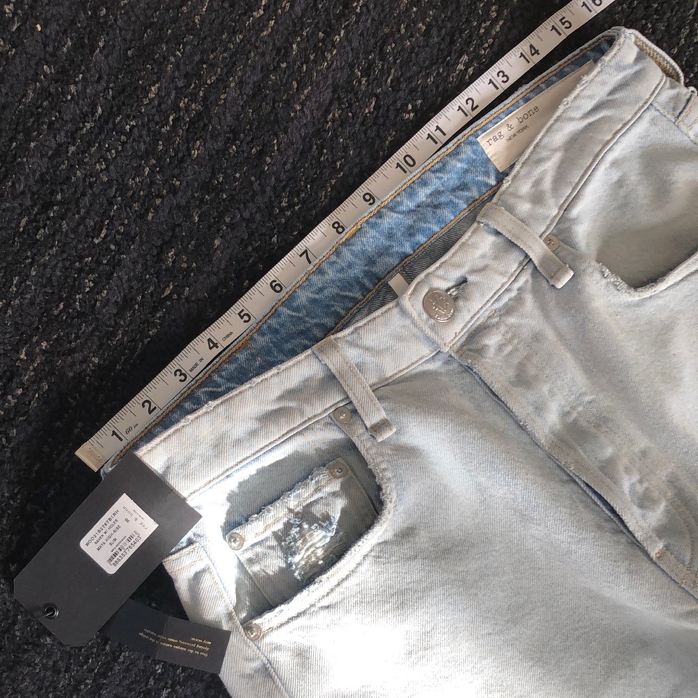 💥HP💥Rag & Bone (30) Maya HighRise Slim Distressed - Picture 3 of 16